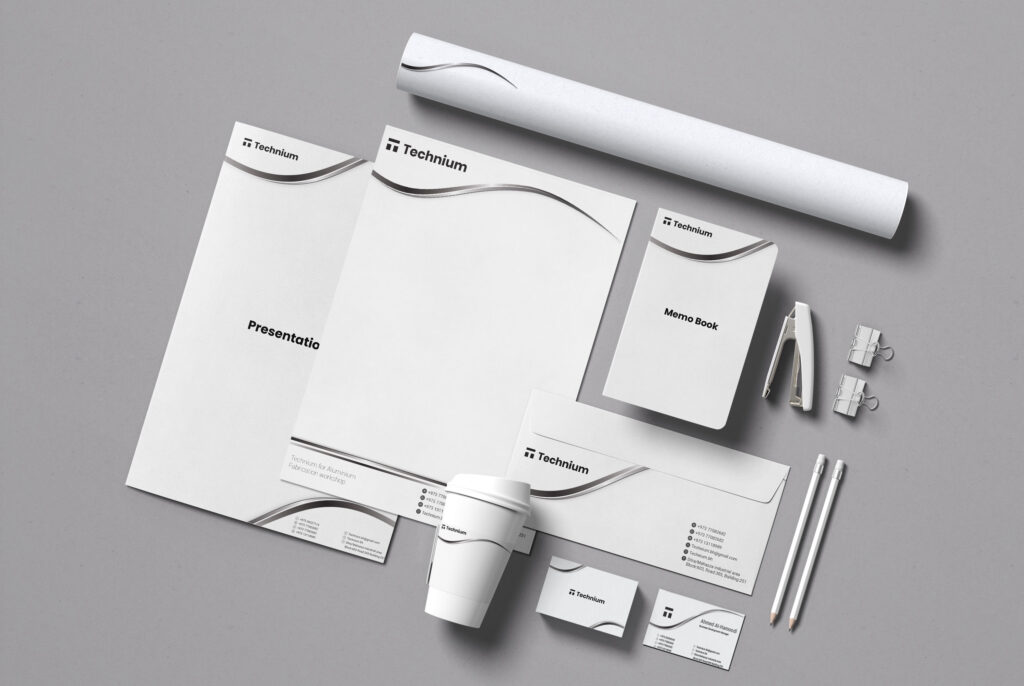 echnium Brand design by designer zahid