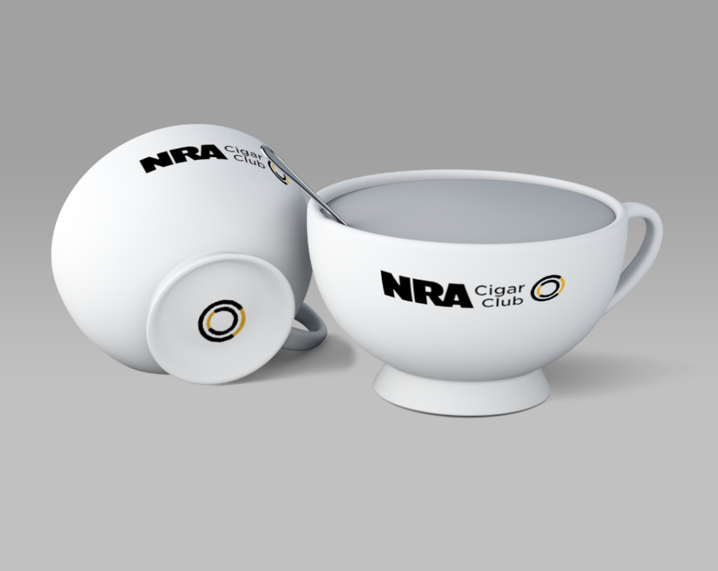 NRA cigar club Brand design by designer zahid