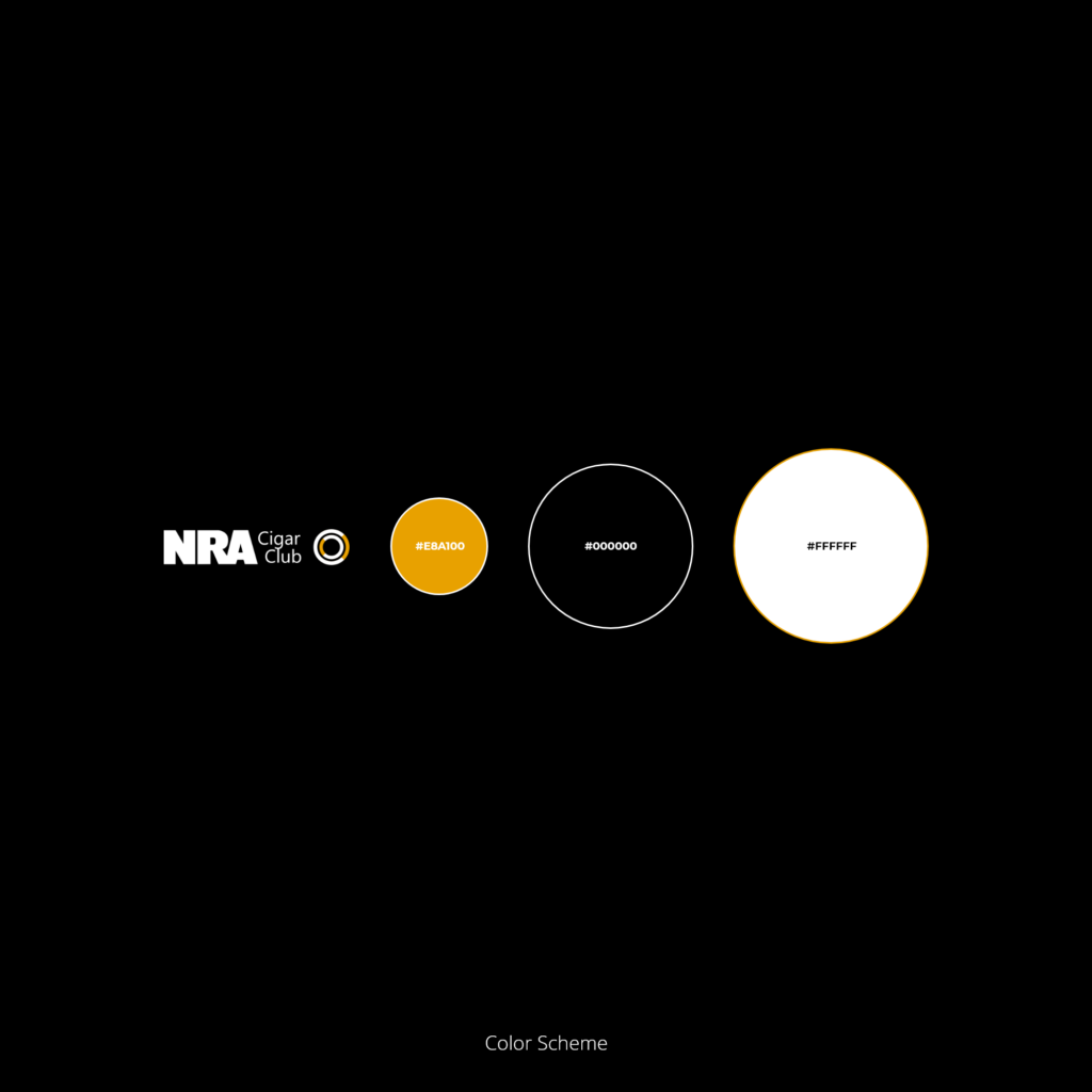 NRA cigar club Brand design by designer zahid