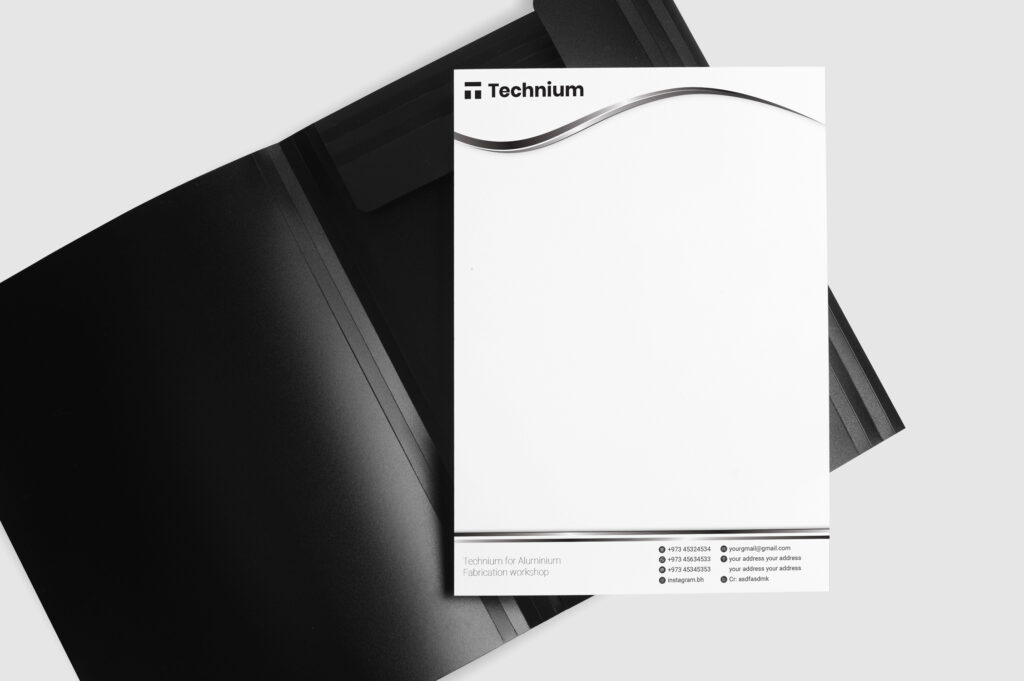 echnium Brand design by designer zahid