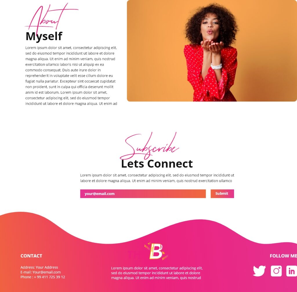 The B Word Brand design by designer zahid
