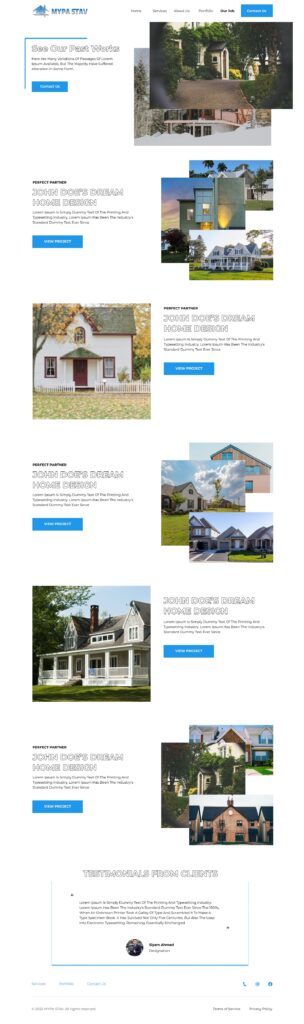 Mypa Stav website design by designer zahid